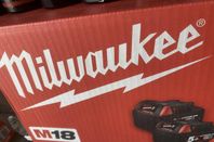 Helt nya Milwaukee M18  5,0 AH BATTERIER  2  steken