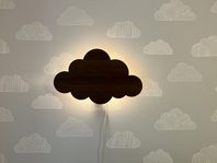 Cloud Vägglampa, Oljad Ek