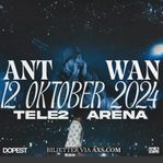 ANTWAN konser 2 biljetter 1000kr/st