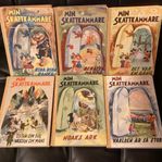 MIN SKATTKAMMARE vol 1 - 6 1950-tal BOK BÖCKER JULKLAPP