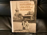 SKANSEN BOK SOTLUGG OCH LINLUGG PÅ SKANSEN 1951 JULKLAPP