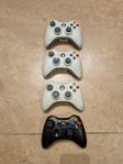 4st  XBOX 360 trådlösa kontroller