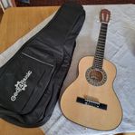 3/4 gitarr med fodral