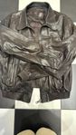 Leather Jacket Prada - Prada Jacka - Storlek 52 