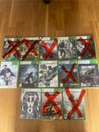 Xbox 360 spel 50kr St