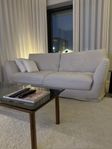 Viktoria soffa 210cm fr Sits 100% linne Stalands Posh living