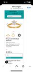 Ring i 18K guld med labbodlad diamant 1,00ct