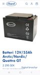 55 amp 12 v batterier automatladdare