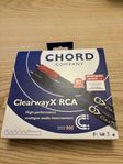 Chord ClearwayX RCA, 1m