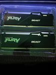 Kingston Fury Beast RGB DDR5 6000 MHz (2x16GB) – Nästan N