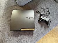 PS3 slim i perfekt skick inkl kontroll