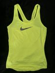 Nike neongult linne, Strl S