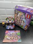 lego Friends pizzeria - komplett med kartong