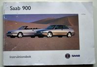 Instruktionsbok för Saab 900 1996