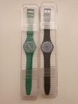 2 helt nya swatch klockar 