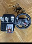 Logitech G29 Ratt och pedal + F1 22 ps5-spel