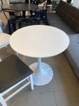 NYTT Matbord vit matt 70 cm i diameter 