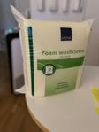 Skum tvättlappar,  foam washcloths 