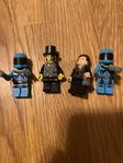 Lego blandade figurer