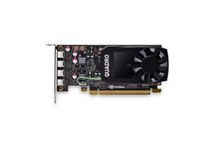 Grafikkort, PCI-Express 4.0, 4GB GDDR6, 4x mDP, Pascal