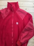 Helly Hansen röd jacka, storlek m pile fleece retro