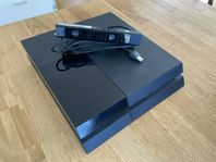 Playstation 4 1TB, inkl. Playstation Camera, spel m.m