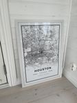 Poster - Houston Texas 50x70