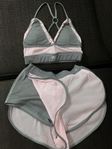 Victoria Yoga sports bra and shorts set, size M