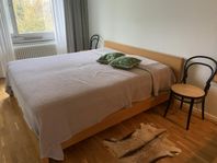 IKEA Malm sängstomme 180 + fristående sänggavel 