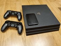 PS4 / Playstation 4 Pro 3 TB | Handkontroller | Spel