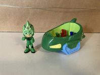 PJ Masks/ pyjamashjältarna - Gekko figur & fordon