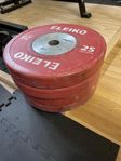 Eleiko viktskivor 4x25 kg