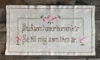 Väggbonad - Gud som haver barnen kär