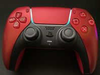 Volcanic red ps5 kontroller.