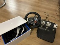 VR,ps4 ratt och pedal