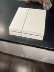 Vitt Ps4 med 2 spel 