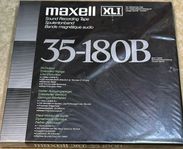 Maxell 35-180B XLI  10" rullband på metallspole NAB nav