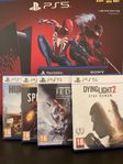 Playstation 5 spel (PS5) Miles morales Dying light Star wars