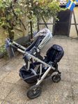 Uppababy Vista 2 syskon vagn