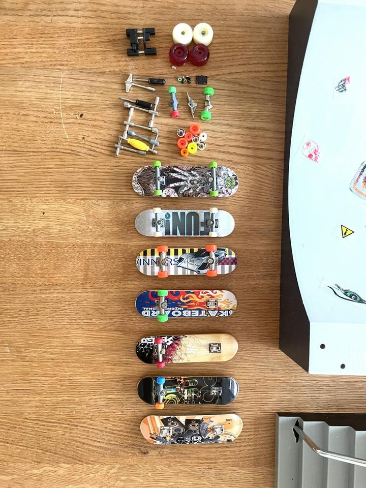 fingerboards samt ramper