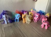 My Little Pony - 10 st figurer MLP leksak ponies 