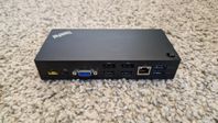 Lenovo ThinkPad USB-C Dock (40A9) med 65W PSU