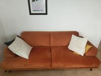 3-Personer Orange Soffa