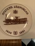 SJ 125 år Jubileumstallrik