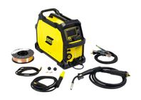 NY ESAB Svets REBEL EMP 215ic Kit & Tigbrännare ET17V 8P 4m