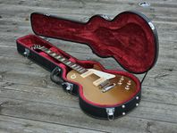 Gibson Les Paul Satin Gold Top Studio '60s Tribute med P90s