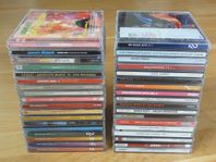 Paketpris 36 CD: Absolut, Most wanted, Mr Music m.fl.