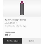 Dyson airwrap // 40 mm barrel