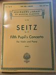 Fifth Pupil's Violin Concerto No.5 In D Op.22 (Violin/Piano)