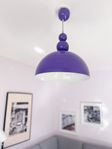 Lila modern taklampa, Ø40 cm, e27